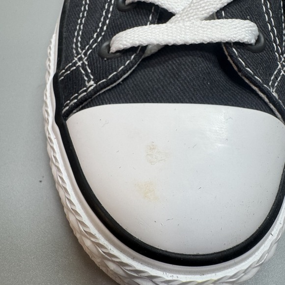 Converse Star Player Ox All Star Black Low TopTrainers Mens 9 NEW TRIED ON - Picture 3 of 9